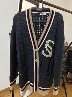 Sandro 學院風針織外套64226037328385110