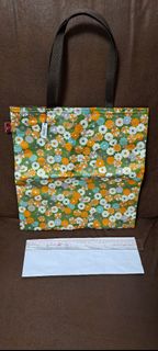 Sankosen 日本製造 花卉圖案手提袋64231874772739110