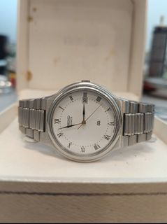 Seiko 精工，男Gents, Quartz 石英錶，35mm 直径diameter，18CM長long, working conditions. 正常，all stainless steel64225027417602110