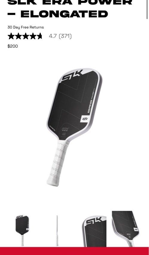 Selkirk SLK ERA Power Pickleball Paddle (Category: Racket and Ball Sports) located in Angeles City. Submitted by miggyhipolito (Listing ID 1392936790, Image 3). Description: Selkirk SLK ERA Power Pickleball Paddle Brand new. Colors white, blue, purple, green. Elongated Pampanga or Manila (by sched) Shipping via LBC or J&T.