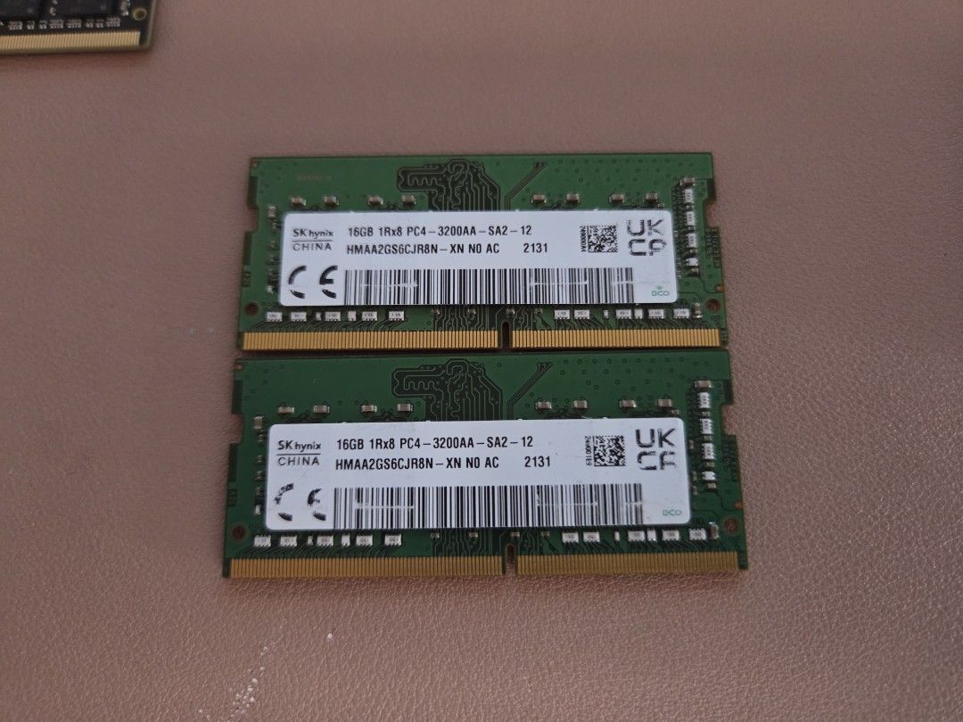 RAM DDR4 16GB Notebook Modulo RAM SK Hynix DDR4 16GB 3200MHz CL19 SO-DIMM Per Laptop E PC Portatili Modulo Ram 16gb Pc4-25600 Cl19 - Foto 8
