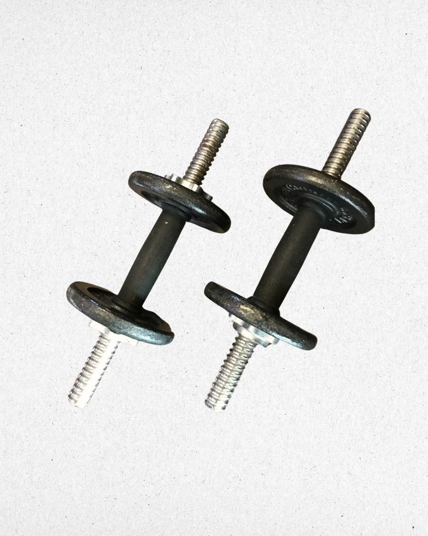 Sports Authority Dumbell Set (Category: Weights & Dumbbells) located in Quezon City. Submitted by kay.tms1 (Listing ID 1399442951, Image 1). Description: Sports Authority dumbell set 2pcs - 2.5lbs Sports Authority Plates 2pcs - Shortbar Rubber Handle 4pcs - Collar Locks.