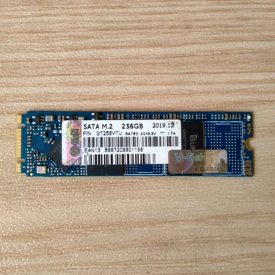 SSD V-GEN SATA 256GB Kecepatan Tinggi untuk Laptop PC