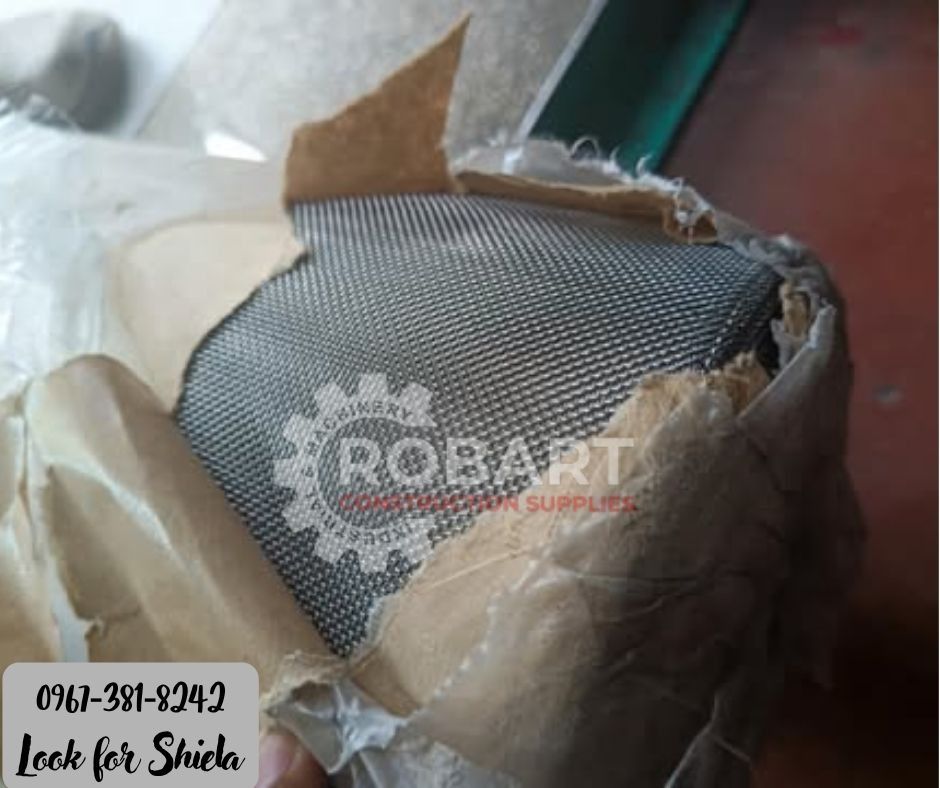 Stainless Wire Mesh (Category: Construction Tools & Equipment) located in Manila. Submitted by robartshie24394 (Listing ID 1399323278, Image 2). Description: Stainless Wire Mesh #20 3ftwidth x 30mtrs 𝑹𝑶𝑩𝑨𝑹𝑻 𝑪𝑶𝑵𝑺𝑻𝑹𝑼𝑪𝑻𝑰𝑶𝑵 𝑺𝑼𝑷𝑷𝑳𝑰𝑬𝑺 Office Address: 1405 Yuseco St. Sta Cruz Manila SEND US MESSAGE FOR INQUIRIES ‼️ ‼️ Call: 09673818242 / 09662708845 Vibr - (09673818242) Landline: (𝟩𝟩𝟦𝟨-𝟨𝟤𝟦𝟪) / (𝟩𝟢𝟢𝟤-𝟤𝟪𝟩𝟤) / (𝟩�