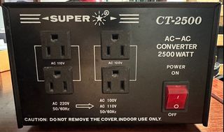 Super CT-2500 AC-AC Converter 2500W64246337991810110