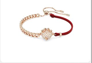 💎Trusted Seller💎SWAROVSKI · Dragon & Phoenix Ling Long Claws Zodiac Year Red String Bracelet64231700107906110