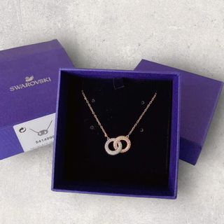 Swarovski Dextera Interlocking Circles Necklace64227220140291110