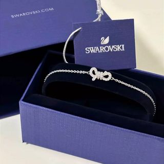 Swarovski Lifelong Bow bracelet 可調校手鏈 銀64228236751745110
