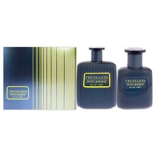 Trussardi Men's Riflesso Blue Vibe Gift Set ** Time-Limited Pre-Order Offer ** [Niche Fragrance] [Most Comprehensive Online] [Pre-Order from Overseas]64227393721602110
