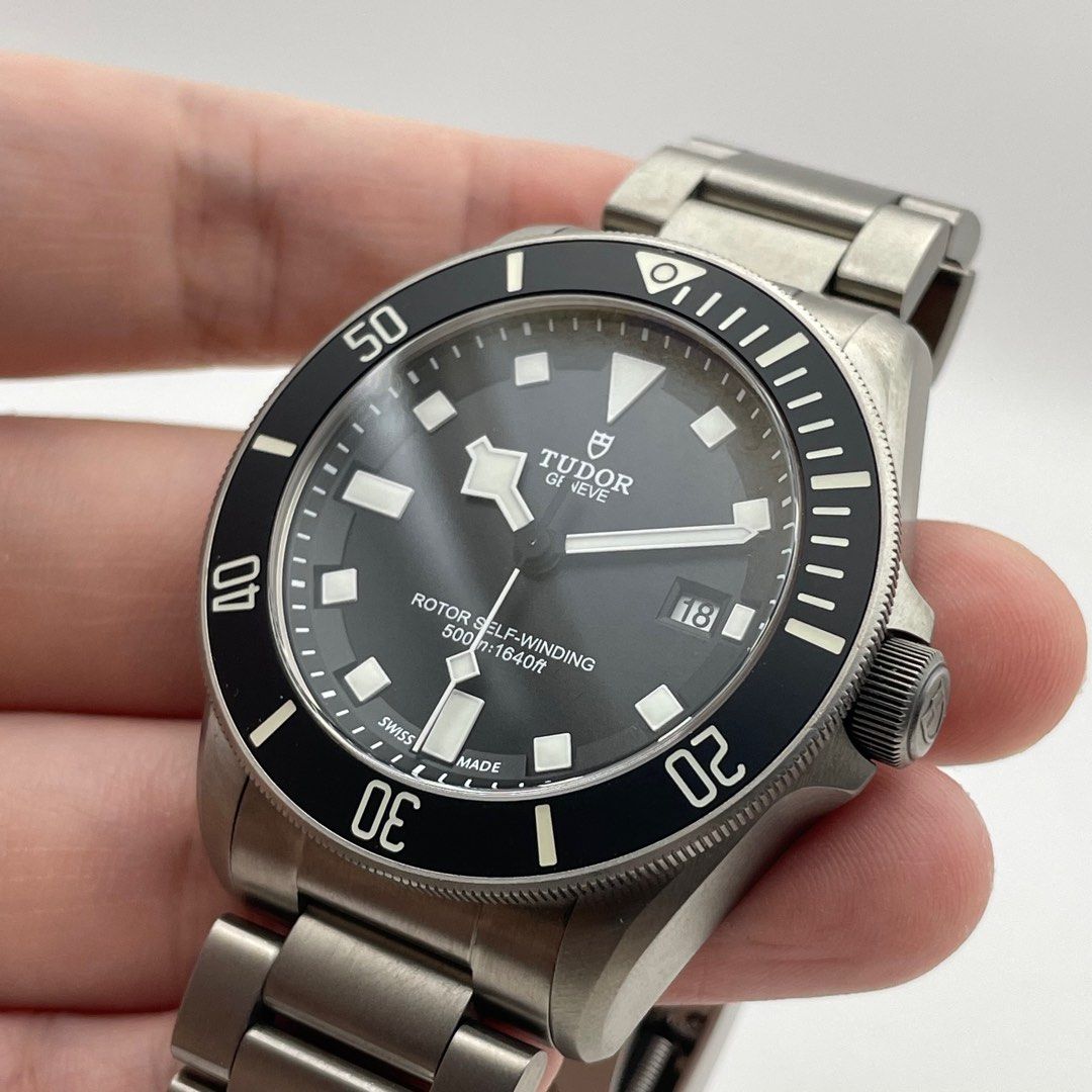 Tudor Pelagos ETA 25500 25500TN Titanium Discontinued Model ETA
