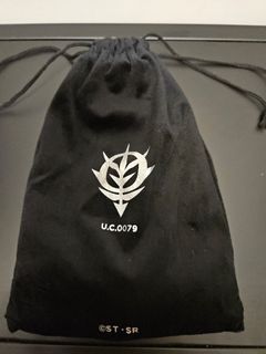 u.c.0079 Black Drawstring Bag Gundam Option Set Army Supply64246531937026110