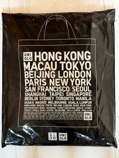 Uniqlo 香港20周年限定帆布袋64224128697601110