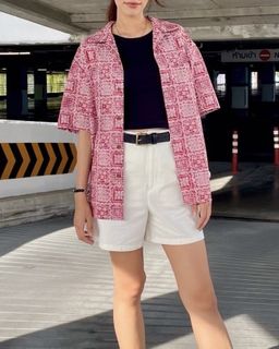 uniqlo 棉麻短褲64224001564674110