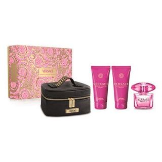 Versace Ladies Bright Crystal Absolu Gift Set [Niche Fragrance] [Most Comprehensive Online] [Pre-Order from Overseas]64224568744834110