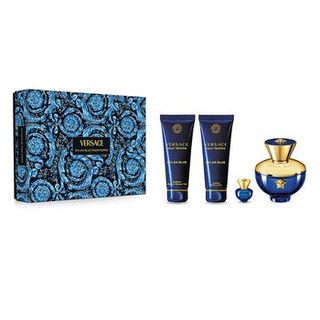 Versace Ladies Dylan Blue Gift Set [Niche Fragrance] [Most Comprehensive Online] [Pre-Order from Overseas]64224568849410110