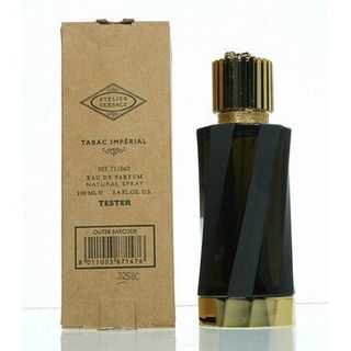 Versace Men's Atelier Tabac Imperial EDP Spray 3.3 oz (Tester) [Niche Fragrance] [Most Complete Online] [Pre-Order from Abroad]64224280380803110