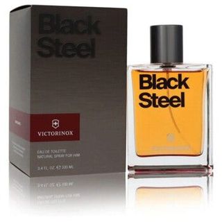 Victorinox Swiss Army Men's Black Steel EDT Spray 3.4 oz [Niche Fragrance] [Most Comprehensive Online] [Pre-Order from Overseas]64221774939139110