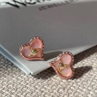 Vivienne Westwood 愛心貝母耳環37764233370152706110