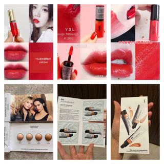 YSL make up set @5 3 lipstick + foundations 64222392589187110