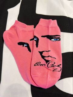 Last one $10/1 pair; Clearance Stock Elvis Low cut socks Short tube / Boat socks 1 pair (Size: 20-24 cm)64235022540033110