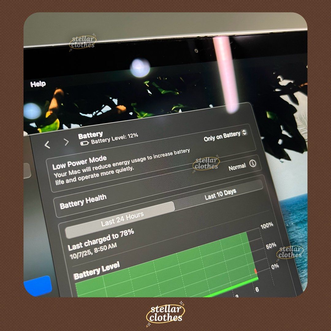 13-inch Macbook Air 2020 (Category: Laptops & Notebooks) located in Bulacan. Submitted by stellarclothes (Listing ID 1399565312, Image 3). Description: • Processor: 1.1GHz dual-core 10th-generation Intel Core i3 • Storage: 256 GB • RAM: 8 GB • Graphics: Intel Iris Plus Graphics • macOS: Sequoia 15.7 • Battery Health: Normal (81.8% when computed using Terminal) • Cycle Count: 606 • Bought in October 2020 from Power Mac Center • Still operates well