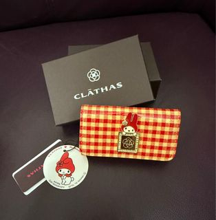 全新15年CLATHAS x MY MELODY鎖匙包 (有歲月痕跡-已變黃)64241807349250110