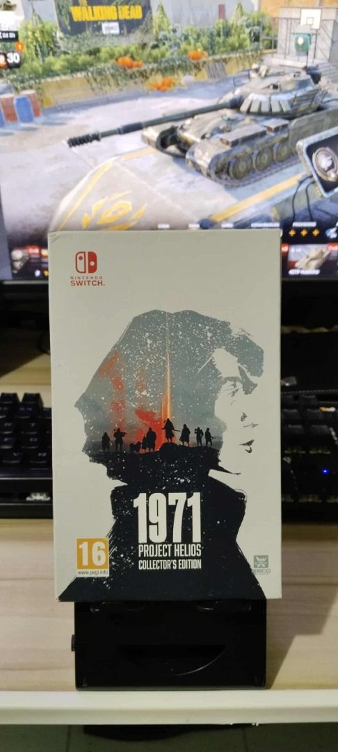 Nintendo Switch 1971 Project Helios Collectors Edition (Category: Nintendo) located in Tagum. Submitted by oliverosagusila (Listing ID 1399454524, Image 1). Description: 1971 Project Helios Collectors Edition Price: 700 Condition: good condition complete with case, clean pins and fully functional MOP: i do accept gcash payment and willing to do LBC COP/COD, i just need downpayment for shipping to avoid bugos buyer..