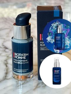 💙價值$420 BIOTHERM  18ML 至強藍色精華 緊緻淡紋抗皺精華 Force Supreme Blue Serum [LP-XR]64234842021123110