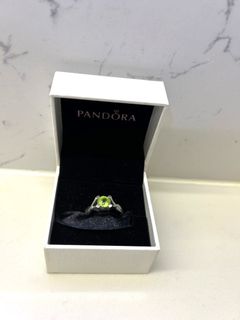 刻着純銀925  真青寶石橄欖石戒指64239558087043110