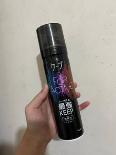 95%全新花王Cape For Active 運動專用超強力定型噴霧（無香料）64241449356161110