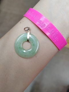 9K古董翡翠平安扣 3.19g  35mm  特價64237768888577110