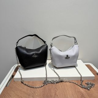 🌟Quality Assurance🌟 Vivienne Westwood Top Grain Leather Mini Bag, Fashionista's Must-Have Bag64234004934403110