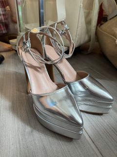 銀色高跟鞋64235515404674110