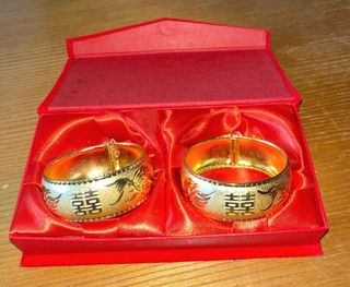 結婚過大禮擺酒假龍鳳鐲64235807385858110
