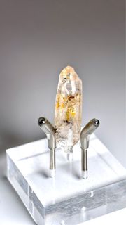 ✨【🇵🇰Pakistan Oil Inclusion Geode Crystal】✨64238418715395110