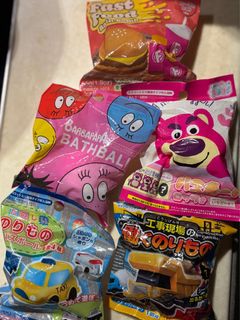 日本卡通造型入浴球64238890111235110