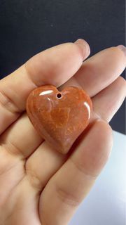 🪸珊瑚玉心形吊咀🪸64239408694147110