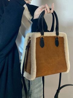 棕色毛邊包64239924890499110