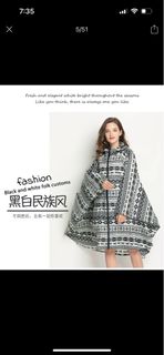 民族風連帽雨衣64240105947011110