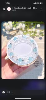 月亮石海藍寶水晶手鏈64240751858689110