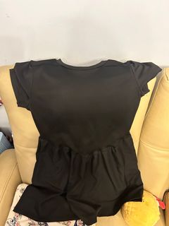 黑色短袖连衣裙64240750725123110