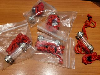 紅色繩索玻璃吊墜64241448540673110