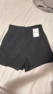 黑色高腰短褲64241806385410110