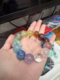 彩色水晶手鍊64242127789571110