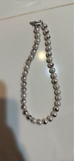 珍珠銀色項鍊64242862613121110