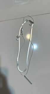 Silver Double-Layer Necklace64243208391426110