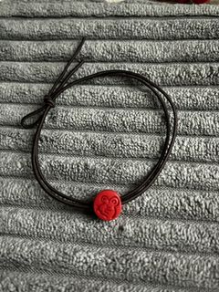 生肖硃砂珠髮圈——鼠64243381428355110