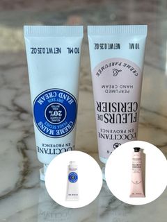 🌸 全買$20@2 L‘Occitane 20ML護手霜 Fleurs de Cerisier櫻花潤手霜 Shea Butter Hand Cream 乳木果潤手霜64234490431105110