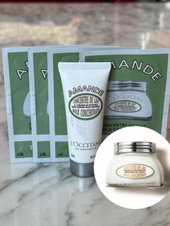 😍 全買$28  L'Occitane 44ML 杏仁緊膚乳 Almond Milk Concentrate Body Lotion64234490523011110
