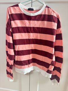 粉紅色間條衫 在韓國買64236132009603110